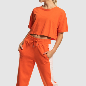 Nueva Llegada, Camisetas Cortas Extra Grandes 100% Algodón para Mujer, Corte Regular, Estilo Urbano, Camiseta Corta de Manga Corta de Alta Calidad - Product Image 4