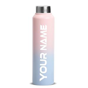 ขวดน้ำแบบยั่งยืน ปราศจากพลาสติก ฝาขวดไม้ไผ่ ฝาขวดเหล็ก ปลอกซิลิโคนสำหรับขวด ปลอกป้องกันขวด ขวดกันกระแทก - Product Image 1