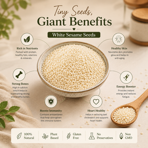 Semillas de Sésamo Blanco Premium Naturales Descascarilladas, Fuente de Proteína Rica en Calcio, Superalimento Saludable, Calidad de Exportación, Suministro a Granel a Nivel Mundial - Product Image 5