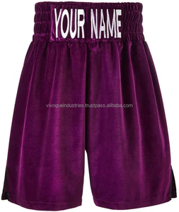 Pantalones Cortos de Boxeo MMA Personalizados al por Mayor, Ropa de Artes Marciales, Ajuste Holgado, Transpirable, Duradero, 100% Poliéster, Unisex - Product Image 3