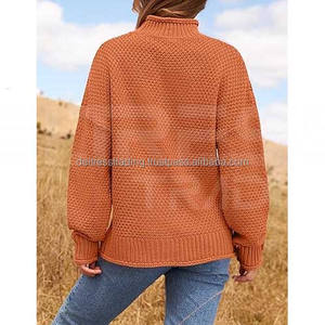 Sweat-shirts pour femmes, hiver 2024, manches longues, style ample, tissu tissé, logo personnalisé sur le devant, séchage rapide, respirant - Product Image 2