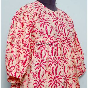 Haut en coton 100% tricoté à la main, style vintage, pour femme, décontracté, respirant, écologique, avec mini manches bouffantes, idéal pour l'hiver, l'été et le printemps, parfait pour le bureau. - Product Image 5