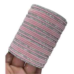 Ensemble de bracelets de mariage islamiques tendance de luxe pour femmes, finition polie haute brillance, style traditionnel Meenakari - Product Image 5