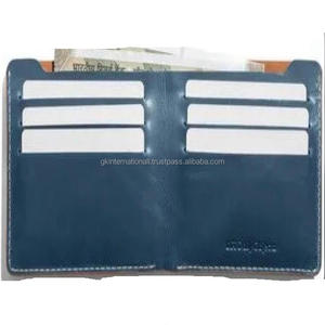 Hecho a mano de cuero genuino suave y lujoso Sensación Carteras de cuero de moda para hombres con función de bloqueo RFID - Product Image 3