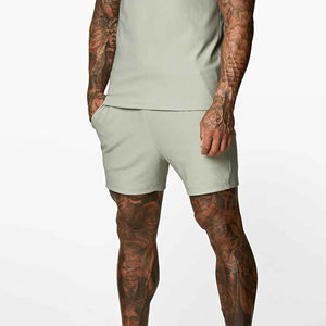 Pantalones Cortos Casuales Personalizados de Alta Calidad para Hombre, Pantalones Cortos Deportivos de Color Sólido para Hombre, Pantalones Cortos de Algodón para Correr y Hacer Ejercicio para Hombre y Niño - Product Image 6