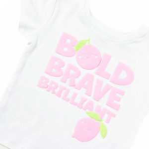 Camiseta de Manga Corta para Niñas, Estampada, de Algodón Suave, Corte Ajustado, Estilo Italiano, con Logotipo Personalizado - Product Image 6