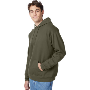 Sudadera con capucha para hombre, corte regular, color sólido, forro polar de algodón, a un precio razonable. - Product Image 6