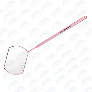 Miroir de coeur de cils miroir à long manche en acier inoxydable pour vérifier les faux cils produits de beauté et de soins personnels - Product Image 2