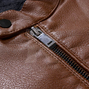 Veste en cuir véritable pour homme, élégante, classique, vintage, décontractée, tendance, vêtement d'extérieur, veste en cuir de qualité supérieure pour homme - Product Image 5