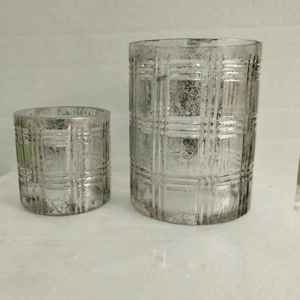 Porte-bougie en verre ambré avec couvercle, cylindre rond, résistant à la chaleur, haute qualité, faible MOQ, livraison rapide pour la décoration de la maison - Product Image 3