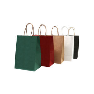 Venta directa de fábrica de bolsas de papel kraft duraderas, ecológicas y para el hogar, ideales para regalos, manualidades y compras. - Product Image 1