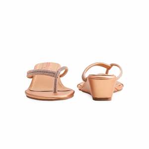 Sandales à talons fantaisie pêche FN0780 Chappal - Product Image 2