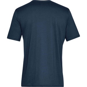 เสื้อยืดคอกลมแขนสั้นสีดำกรมท่าพรีเมียมสำหรับผู้ชาย ผ้าคอตตอนผสมโพลีเอสเตอร์/คอตตอน เนื้อนุ่ม ไซส์ใหญ่ ทรงเรียบง่าย สไตล์ทางการ - Product Image 4