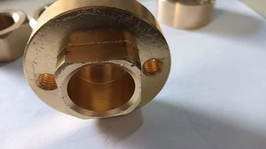 Composants usinés CNC en laiton, raccords usinés avec précision, pièces filetées durables pour machines industrielles et équipements automobiles - Product Image 3