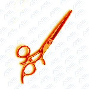 Right-handed Hair Pet <b>Scissors</b> Safety Orange <b>Scissors</b> Pet Grooming <b>Scissors</b> Products Pet Care Products - Product Image 4