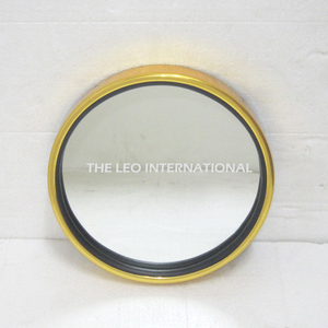 Iron Wire Golden Metal <b>Frame</b> Sunburst Design Decorative Elegant Wall Mirror <b>Large</b> Size Art Home Decor Accessories Mirrors - Product Image 2