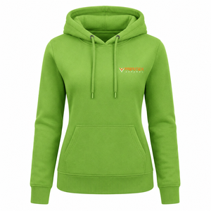 Sudaderas con Capucha Cortas Personalizadas al por Mayor para Mujer, Ropa Casual, Color Personalizado, Manga Larga, con Cordón Ajustable y Bolsillos - Product Image 1