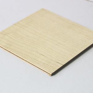 Madera Contrachapada Lisa de 3 mm, Cortada con Láser, Sin Acabado, para Tallado, Pintura y Manualidades - Product Image 1