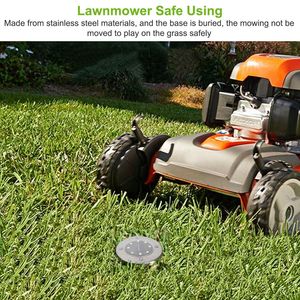 Juego de 4 Lámparas Solares para Jardín, IP65 Impermeables, para Exteriores, Patio, Camino, Césped, Decoración, Luces Solares Enterradas - Product Image 2