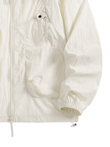 Veste coupe-vent d'hiver pour femme avec capuche, imperméable, anti-UV, séchage rapide, vêtement décontracté avec logo personnalisé, couleur polyester tissé, automne - Product Image 3