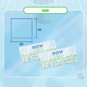 Wow Lingettes nettoyantes à froid non tissées de qualité supérieure au parfum de magnolia pour les soins de la peau - Product Image 4