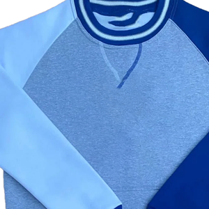 Sweat-shirt unisexe ZBP pour sororités et fraternités, broderie chenille lettres grecques, col rond, streetwear, vêtements universitaires – Vente en gros - Product Image 4