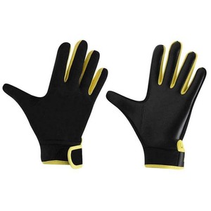 Gants de football gaélique professionnels de haute qualité, personnalisés, couleur noir et or. - Product Image 1