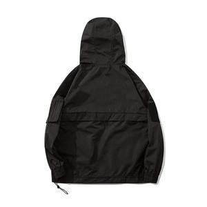 Sweat à capuche tactique Cyberpunk Techwear multi-poches, veste urbaine fonctionnelle, streetwear, coupe-vent imperméable pour homme, anorak, pull-over - Product Image 3