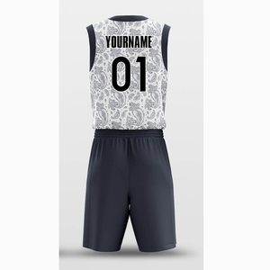 Camiseta de Baloncesto Unisex Personalizada, 100% Poliéster, Sin Mangas, Transpirable, Antibacteriana, de Secado Rápido, Reversible de Doble Cara - Product Image 2