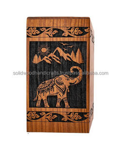 Urnas de Cremación para Adultos al por Mayor, Urnas de Madera para Cenizas Humanas, Urnas Funerarias, Tamaño Personalizado, Artículos para Entierro - Product Image 5