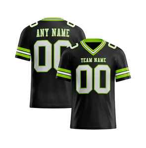 Maillots de football américain pour hommes, confortables, à séchage rapide, en polyester, à manches courtes, très vendus, maillot de football américain, chemise de rugby - Product Image 6
