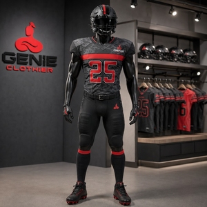 Uniforme de football américain moderne, vêtements de sport durables et performants, best-seller, avec services de fournisseur OEM et étiquette privée - Product Image 1
