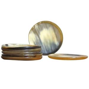 Posavasos de Cuerno de Búfalo al por Mayor, Posavasos Naturales Hechos a Mano para Protección de Mesas - Product Image 3
