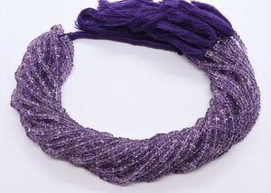 Cuentas de Amatista Rosa Natural Lisas en Forma de Disco de 4-5 mm, Cuentas de Amatista Rosa en Forma de Rueda, Cuentas Sueltas de Amatista de 12 Pulgadas para Joyería - Product Image 2