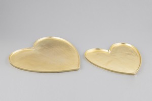 ถาดเสิร์ฟอลูมิเนียมดีไซน์ใหม่สุดหรูหราทันสมัยพร้อมปีกตกแต่งเคลือบนิกเกิลสำหรับเสิร์ฟผลไม้อบแห้ง - Product Image 2