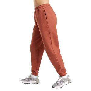 Pantalones deportivos de forro polar de color liso para mujer, cintura elástica, corte holgado, estilo informal, para otoño - Product Image 1