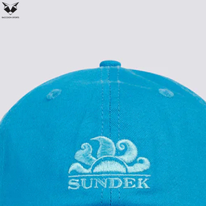 หมวกเบสบอลชายหาดสีน้ำเงินสดแบบมินิมอลพร้อมโลโก้ดวงอาทิตย์ คุณภาพพรีเมียม สำหรับผู้ใหญ่ สินค้าใหม่ รับผลิตตามแบบ - Product Image 6