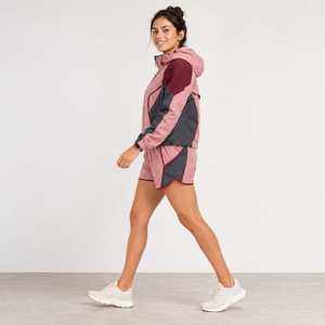 Ensemble de survêtement coupe-vent 2 pièces pour femme en tissu technique tissé, imperméable, écologique, streetwear, pliable - Product Image 3