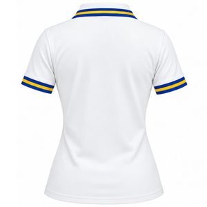 เสื้อโปโล Sigma Gamma Rho สีขาว แขนสั้น คอปก สำหรับผู้หญิง ลายตัวอักษรกรีก เสื้อยืดแฟชั่นสำหรับชมรมนักศึกษา เสื้อผ้าลำลอง สปอร์ต กอล์ฟ - Product Image 2