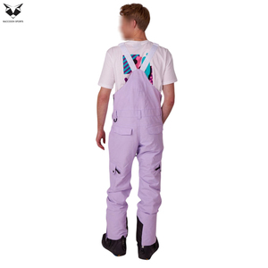 Breathable Windproof High Performance Outdoor Winter Wear Lightweight Adjustable Fit Bib <b>Waterproof</b> Outdoor Ski <b>Overalls</b> - Product Image 2