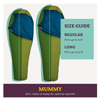Sac de couchage momie ultraléger portable de haute qualité pour camping, confortable, pour temps froid, hiver, en nylon, pour adultes, export