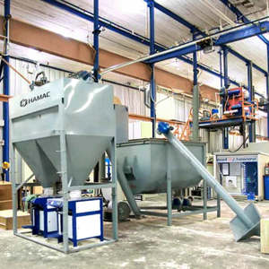 Ligne de production de mortier sec simple 5-6t/h pour fabricant, ligne de production d'adhésif pour carrelage céramique, ligne de production de mortier sec, machine - Product Image 5