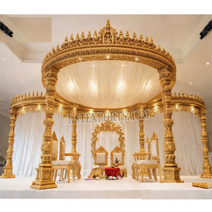 Mandap Royal Vivah para Bodas del Sur de la India, Toldo de Boda Estilo Indio del Sur, Mandap de Lujo para Bodas Indias, Evento en EE. UU. - Product Image 1