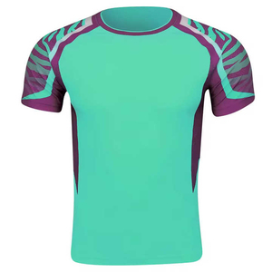 Custom Men's Tennis Uniforms Quick-Drying Breathable Regular Fit Short Sleeve 100% Polyester with Custom Logo Sports Wear - Product Image 5