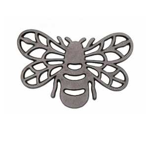 Posavasos de Metal con Diseño de Hoja de Monstera Negra, Resistente al Calor, para Ollas Calientes, Protector de Mesa - Product Image 2