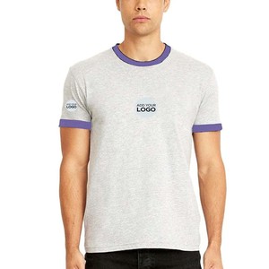 เสื้อยืดเด็กชาย/เด็กหญิง Ringer 6.5 ออนซ์ ผ้าคอตตอน 100% หนานุ่ม คุณภาพดี แขนสั้น - Product Image 1
