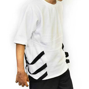 เสื้อยืดโอเวอร์ไซส์ผ้าฝ้าย 100% พิมพ์โลโก้ตามสั่ง ขายส่ง น้ำหนักเบา ทรงหลวม ใส่สบาย แขนสั้น สำหรับผู้ชาย - Product Image 4