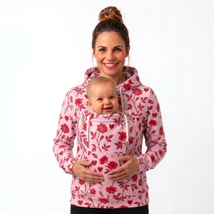 Hoodie personnalisé pour femme, doux, à manches longues, pour l'hiver, avec poche frontale, écologique, en polyester et coton imprimé 400-500 GSM - Product Image 3