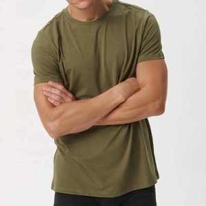 Crew Neck <b>Tshirt</b> for Men Bamboo Cotton Mens <b>Tshirts</b> <b>Summer</b> Men's T-shirt Organic Jersey <b>Tshirts</b> Custom Tee Shirt - Product Image 1