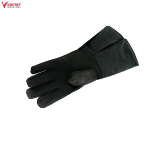 Gants de mécanicien électriques en cuir croûte de haute qualité, résistants à la chaleur, imperméables, hiver, personnalisables OEM pour la construction - Product Image 3